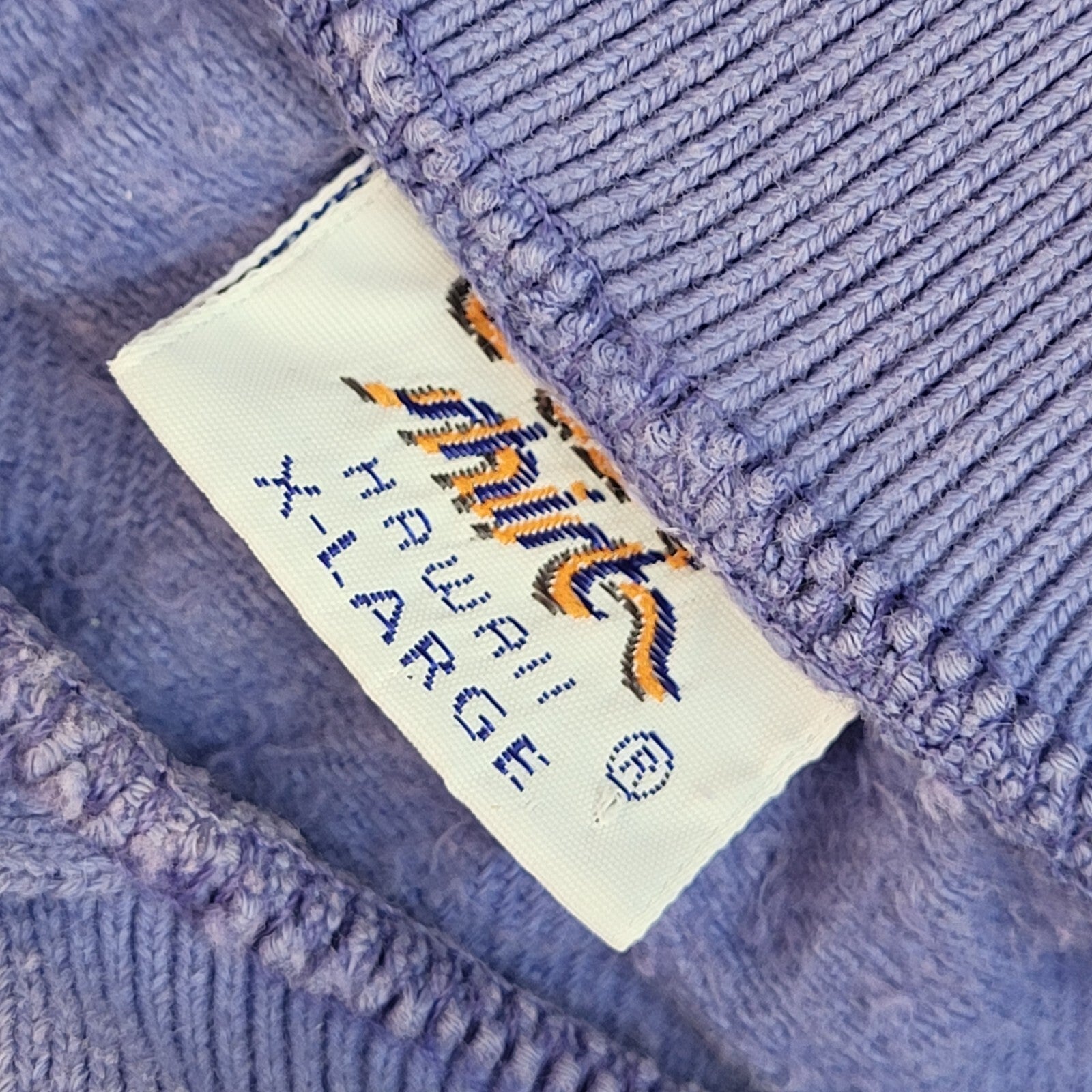 Vintage 90's Purple Collared Jumper UK Men's Size XL