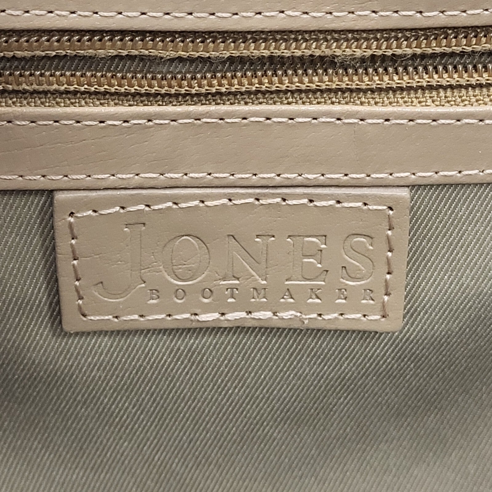 Jones Brown Leather Small Hand Bag Uk Women's Size  12" x 12"