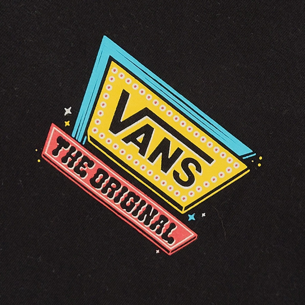 Vans Vintage Y2k Black Classic Fit T-Shirt Uk Men's Size M