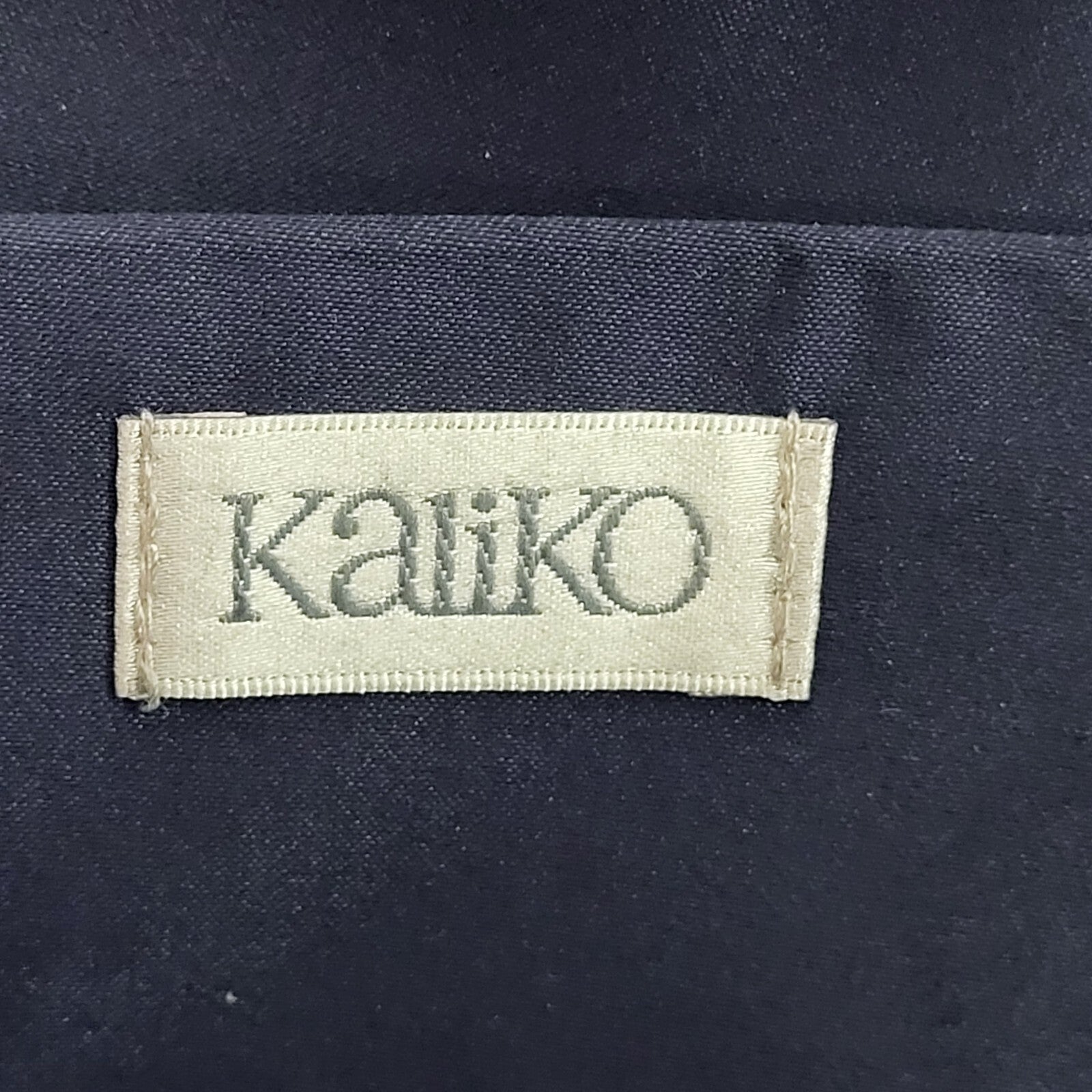 Kaiko Navy Blue Clasp Rectangle Micro Hand Bag Uk Women's Size 6" x 4"