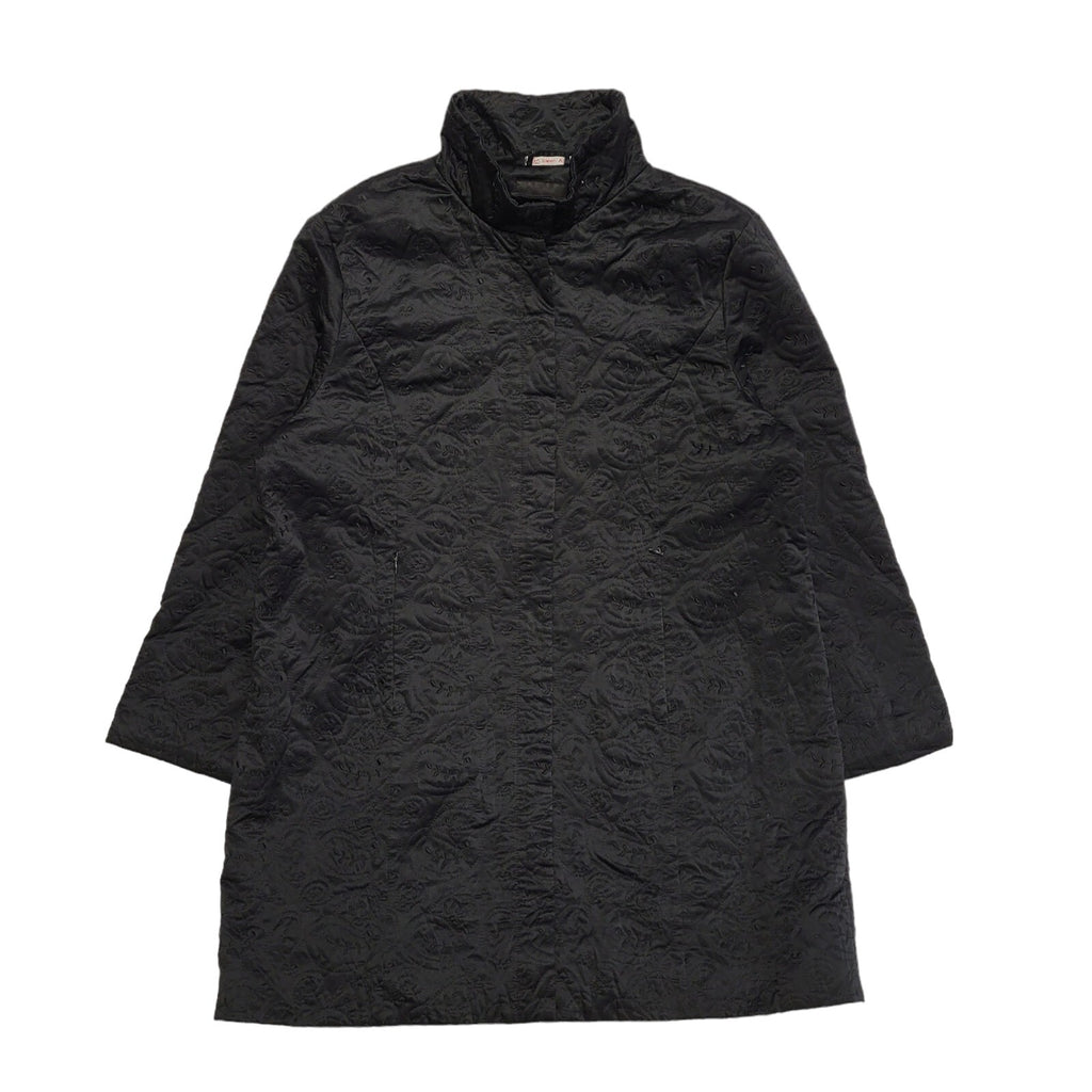 Dash 70s Vintage Black Button Jacket Uk Women's Size 18