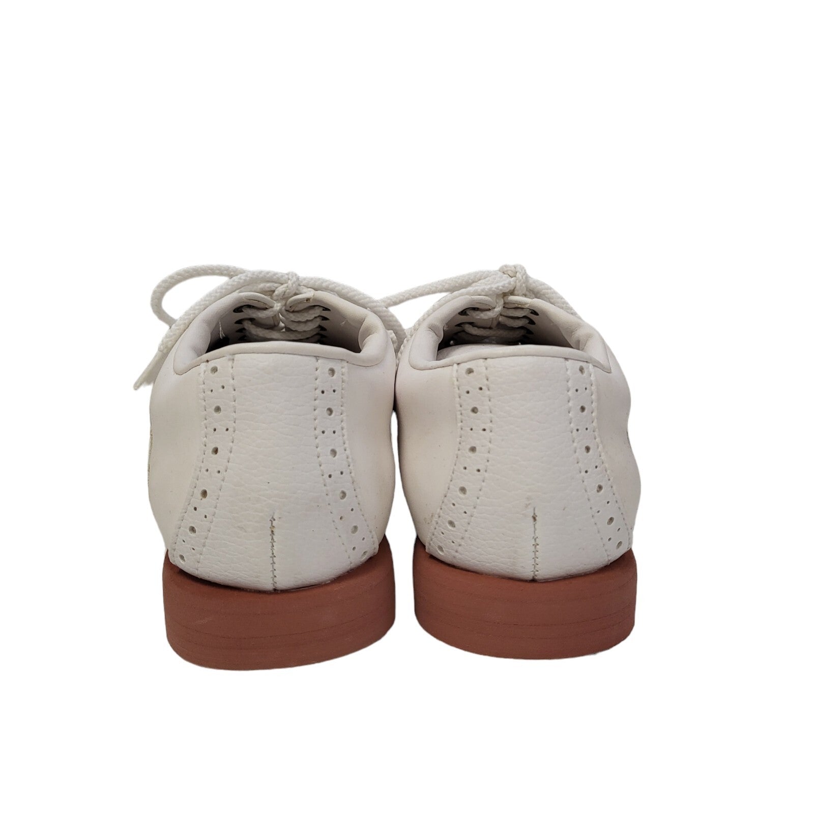 FootJoy White Lace-Up Golf Shoes Uk Women's Size 4.5 Bnwb