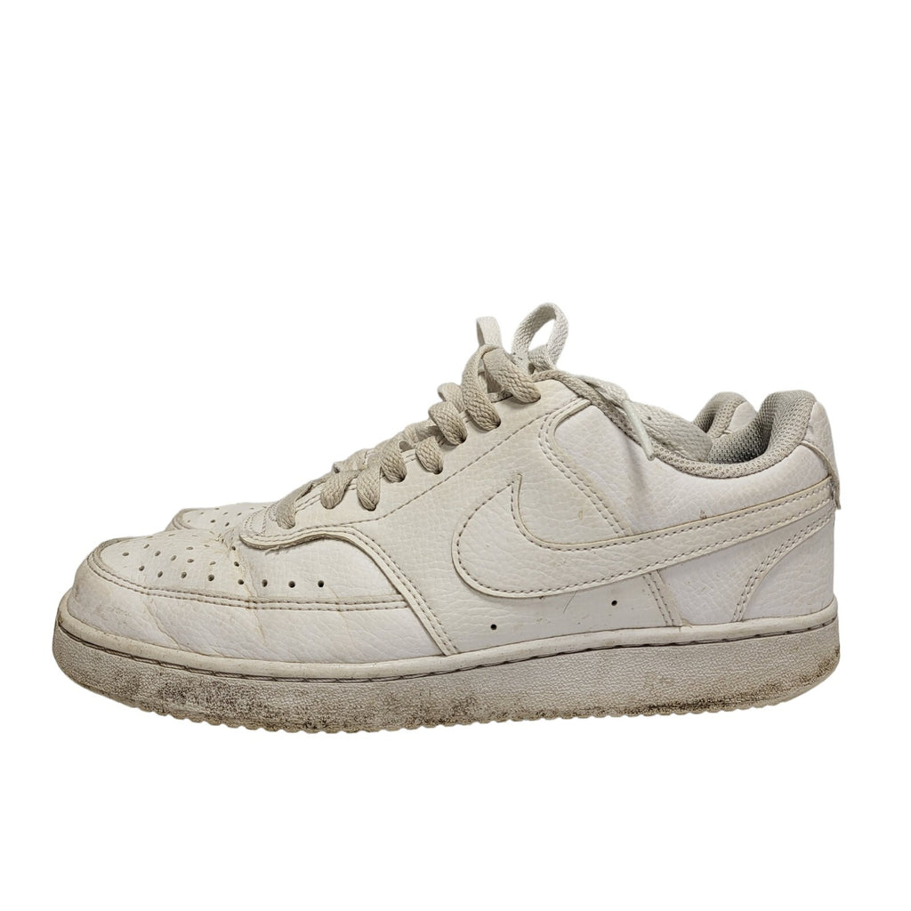 Nike Court Vision Low  Junior White Lace-up Trainers Uk Boy's Size 5
