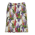 Laura Ashley Y2K Skirt Pencil Linen Knee Length White Women's Size 8 W26