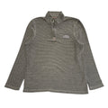 Weird Fish Grey Y2k 1/4 Zip Jumper Uk Men's Size XL