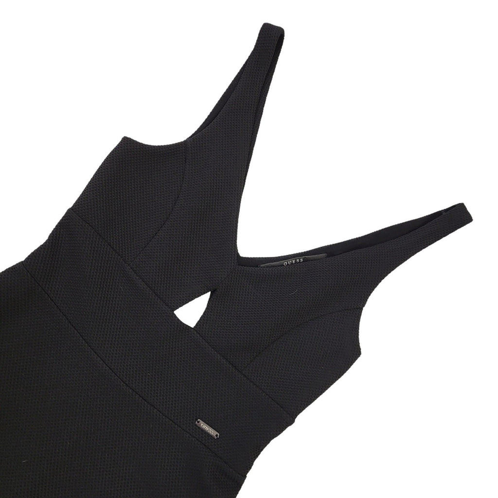 Guess Vintage Y2k Black Sleeveless Dress Uk Women's Size 6