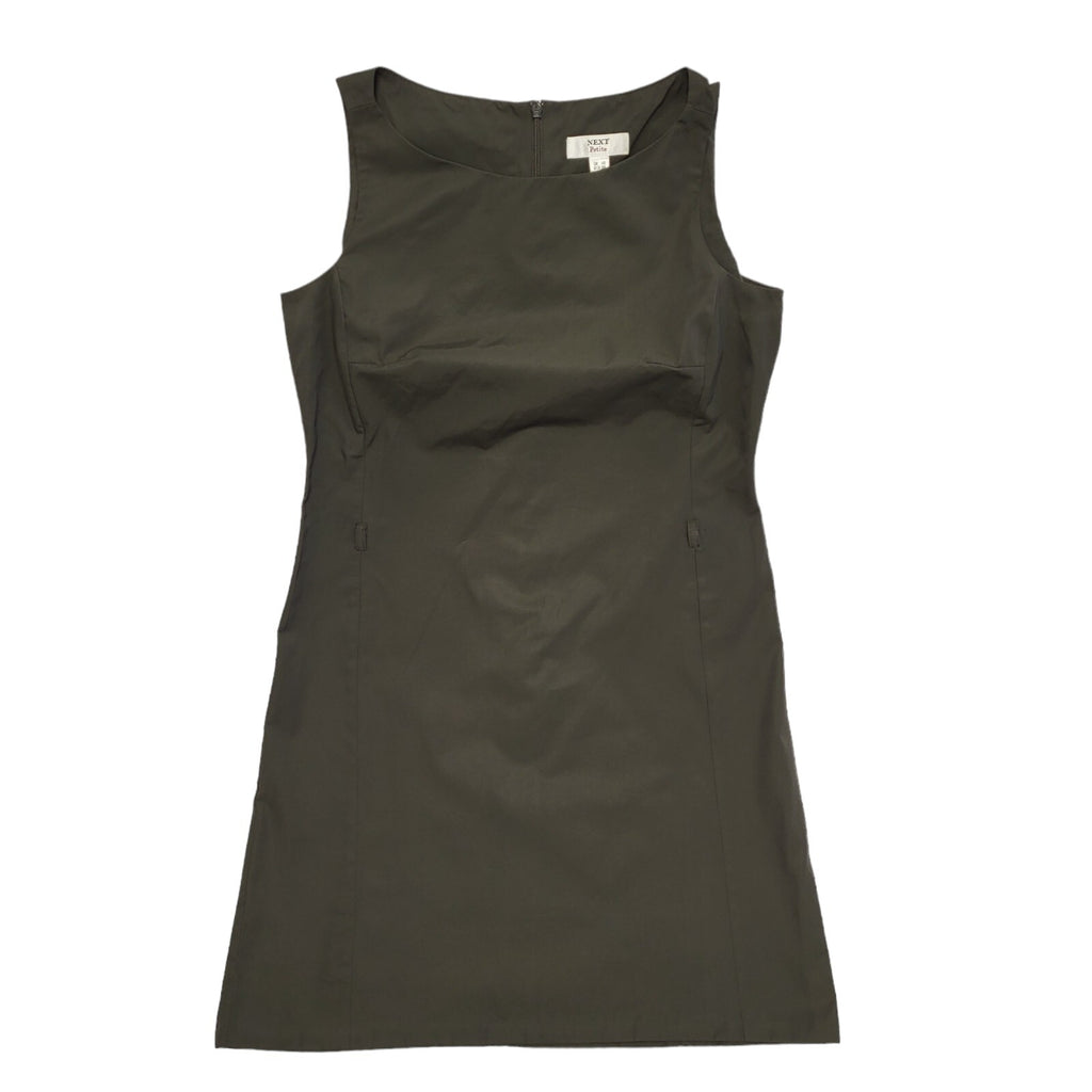 Next Petite Y2K Green Short Sleeveless Tank Dress UK Size 10