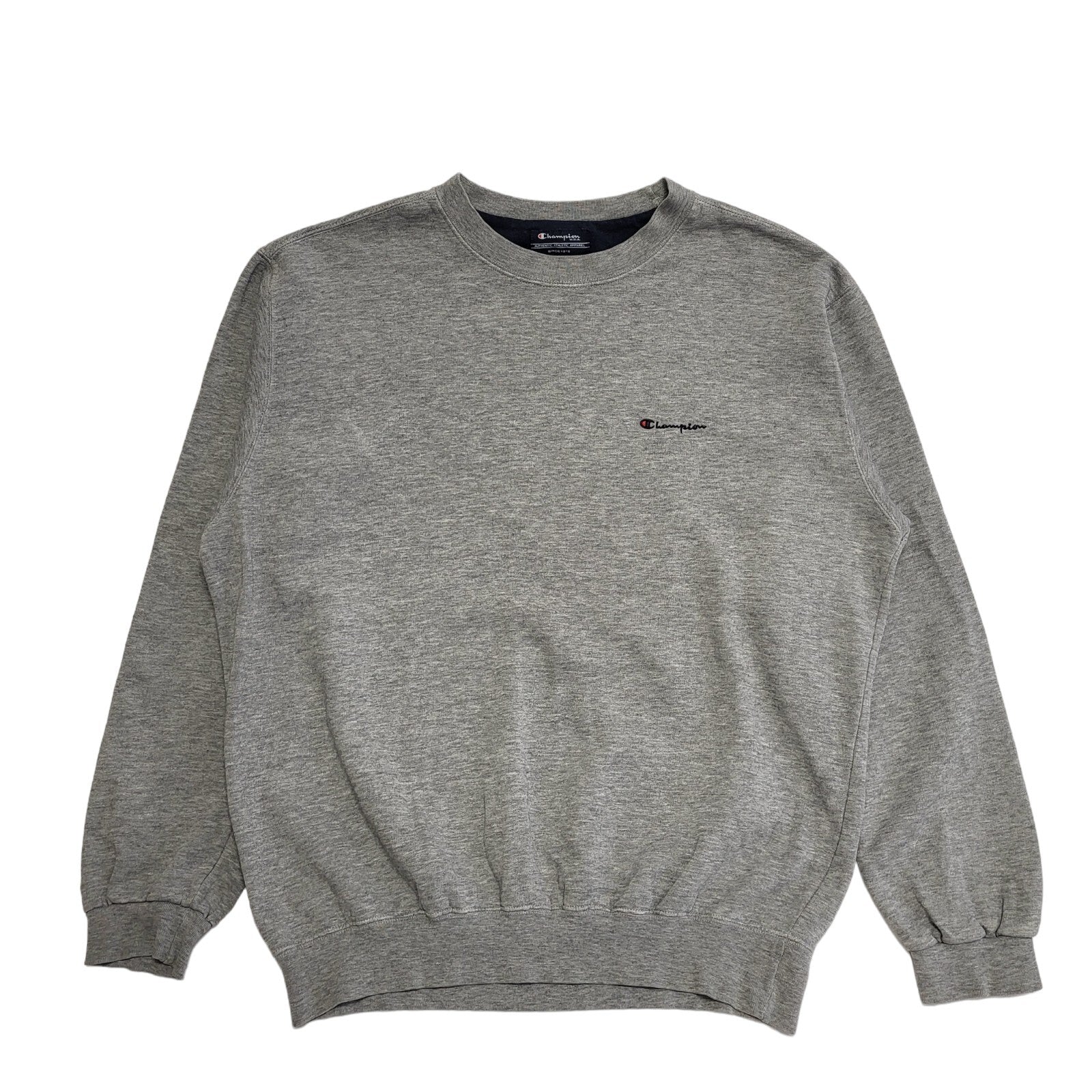 Champion 90's Sweatshirt Grey Crew Neck Mens UK Size XL