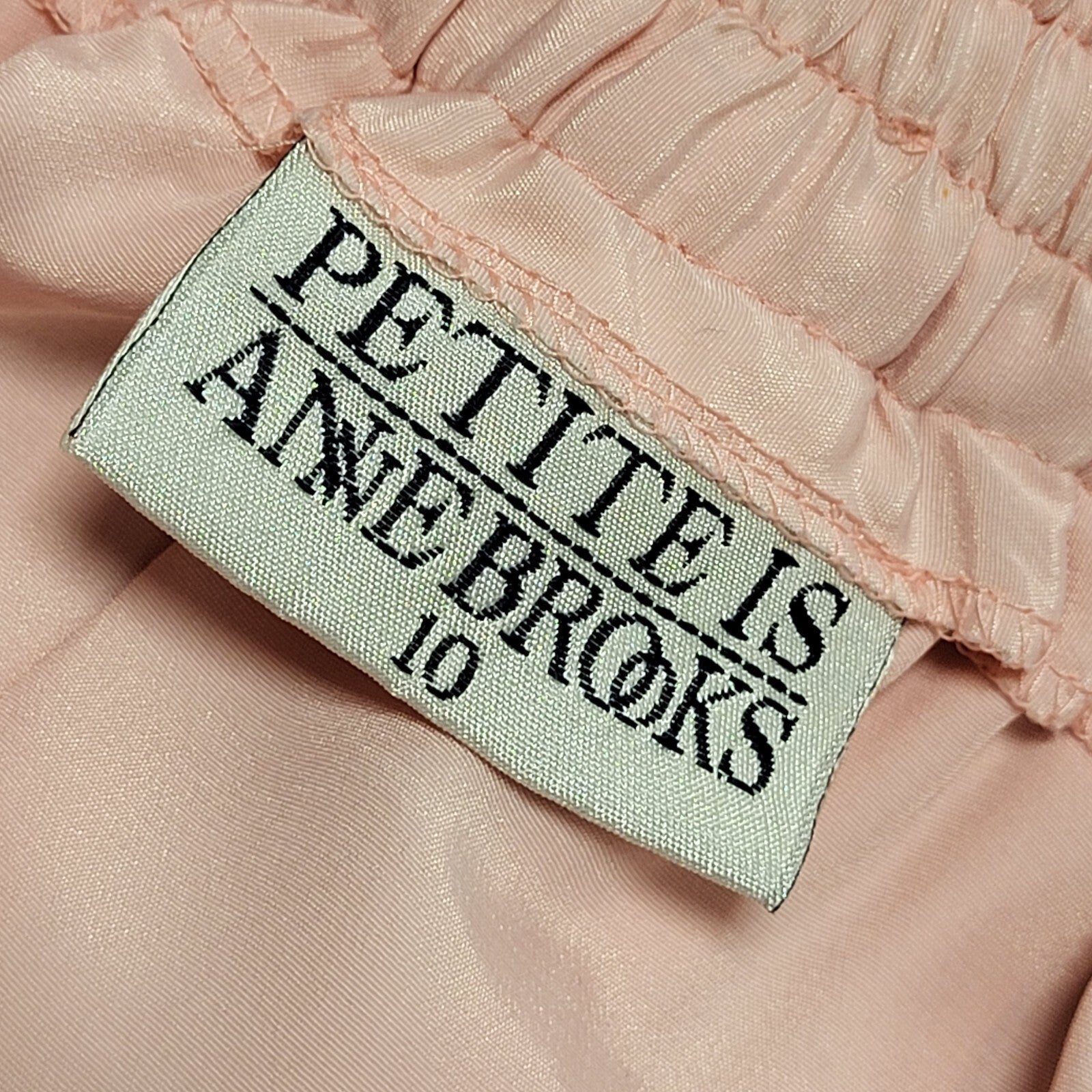Anne Brooks Vintage 80s Pink Pleated Skirt Uk Women's Size 10 W28
