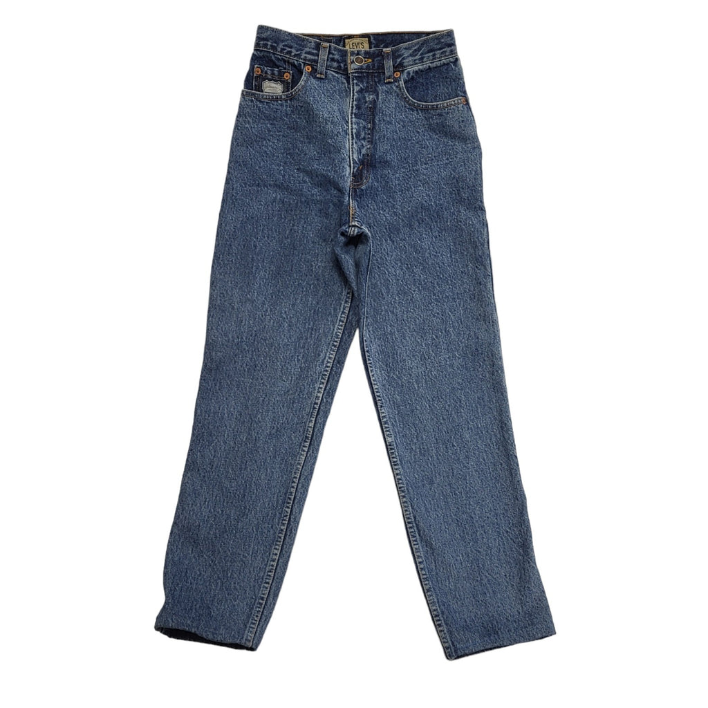 Levis Vintage 80s Blue Tapered Leg Denim Jeans Women's Size 8 W26-28 L29