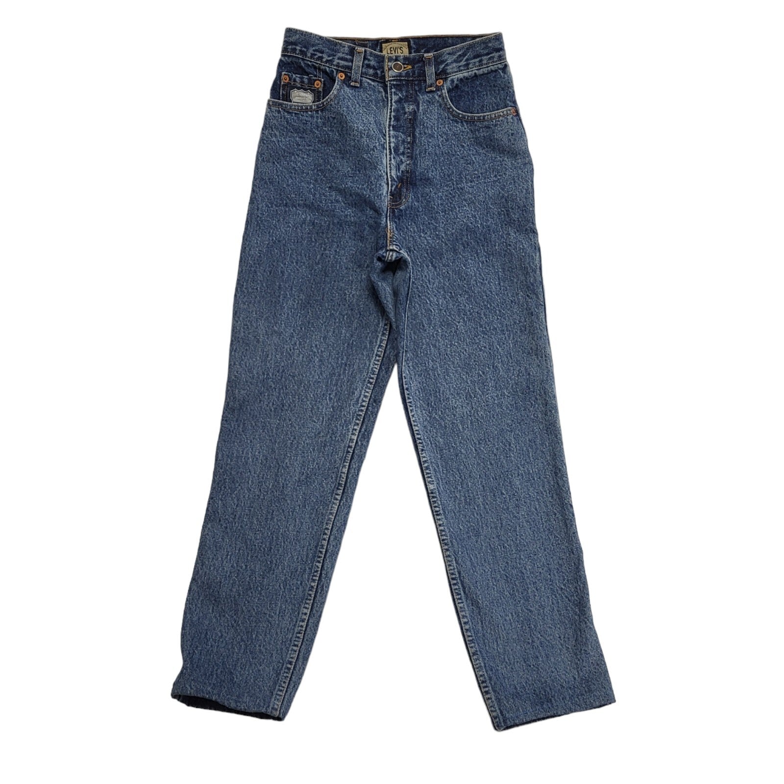 Levis Vintage 80s Blue Tapered Leg Denim Jeans Women's Size 8 W26-28 L29