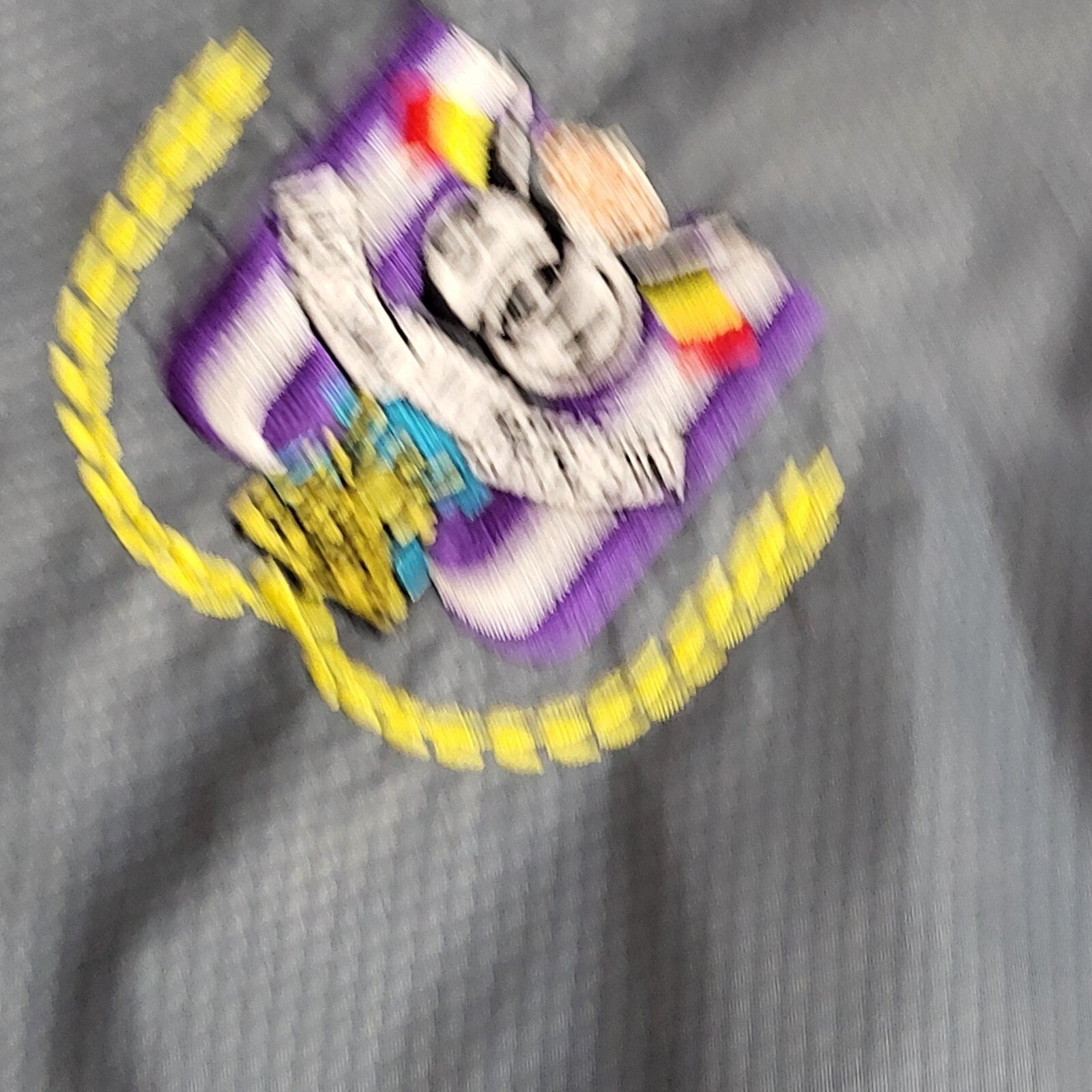 Adidas 90s Grey & Purple Vintage Managers  Jacket Uk Men's Size Medium