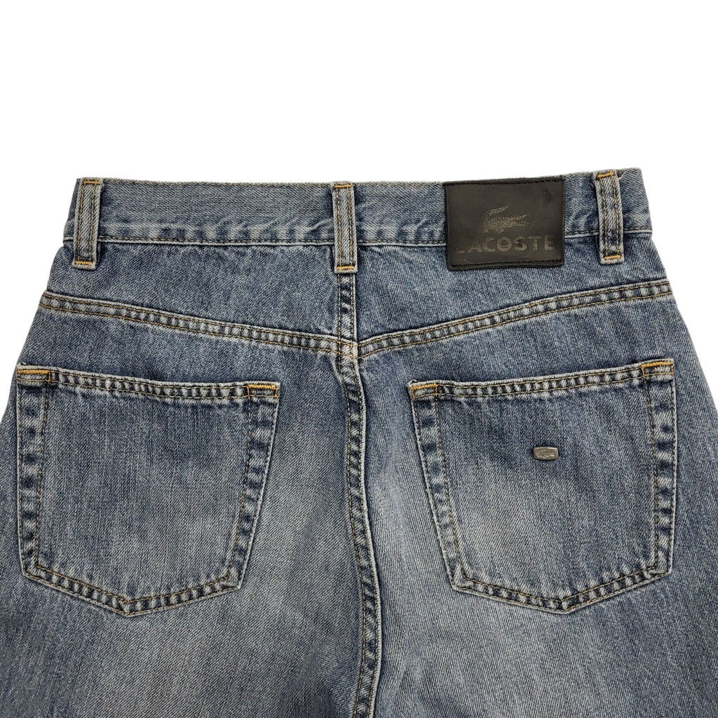 Lacoste 90s Light Blue Straight Leg Denim Jeans Mens W30 L34