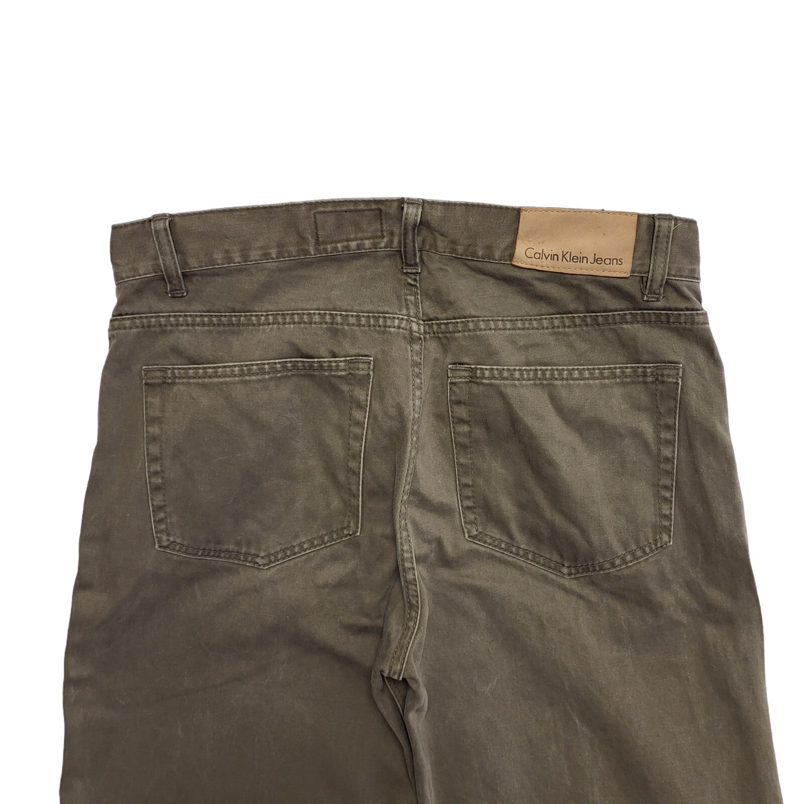Calvin Klein Vintage 90s Brown Straight Leg Jeans Men's Size M W31 L34