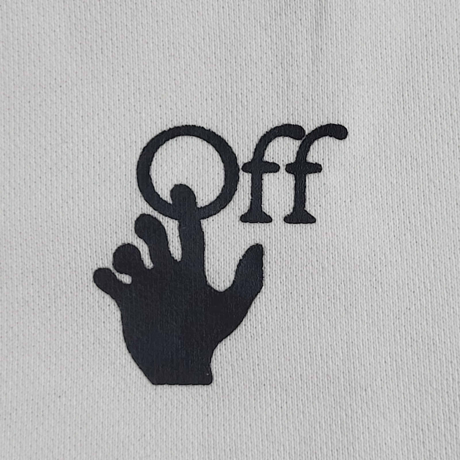 Off White Y2K Vintage White  Sweatshirt Men's Size XL Bnwt