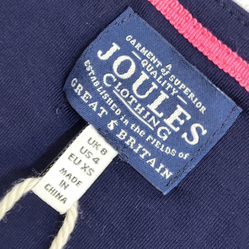 Joules Blue & White Striped Sleeveless Maxi Dress Women's UK Size 8