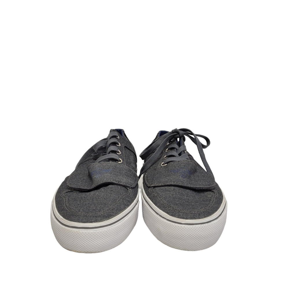 Creative Reaction Grey Lace Up Canvas Trainers Men's Uk Size 7.5 Eu 41 