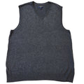 Club Room 90s Vintage Grey Cotton Sweater Vest Men's Size L