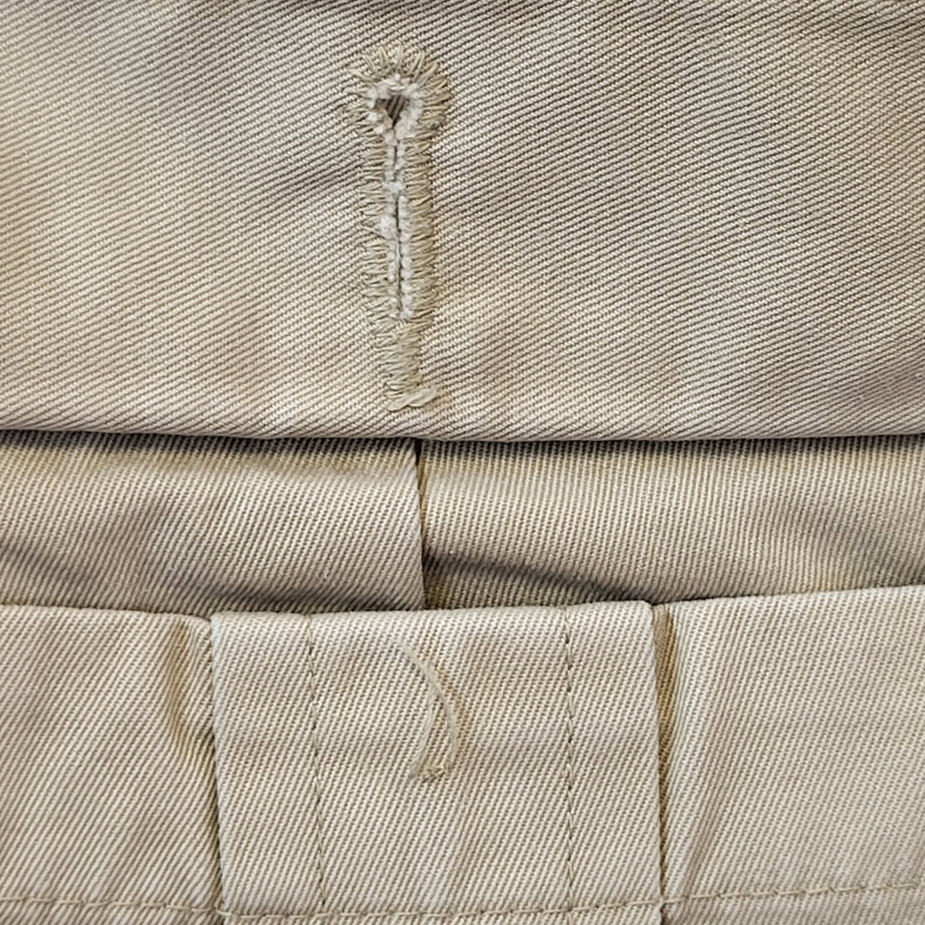 Gap 90s Vintage  Beige Cropped Trousers Women's Size 8 W26 L23