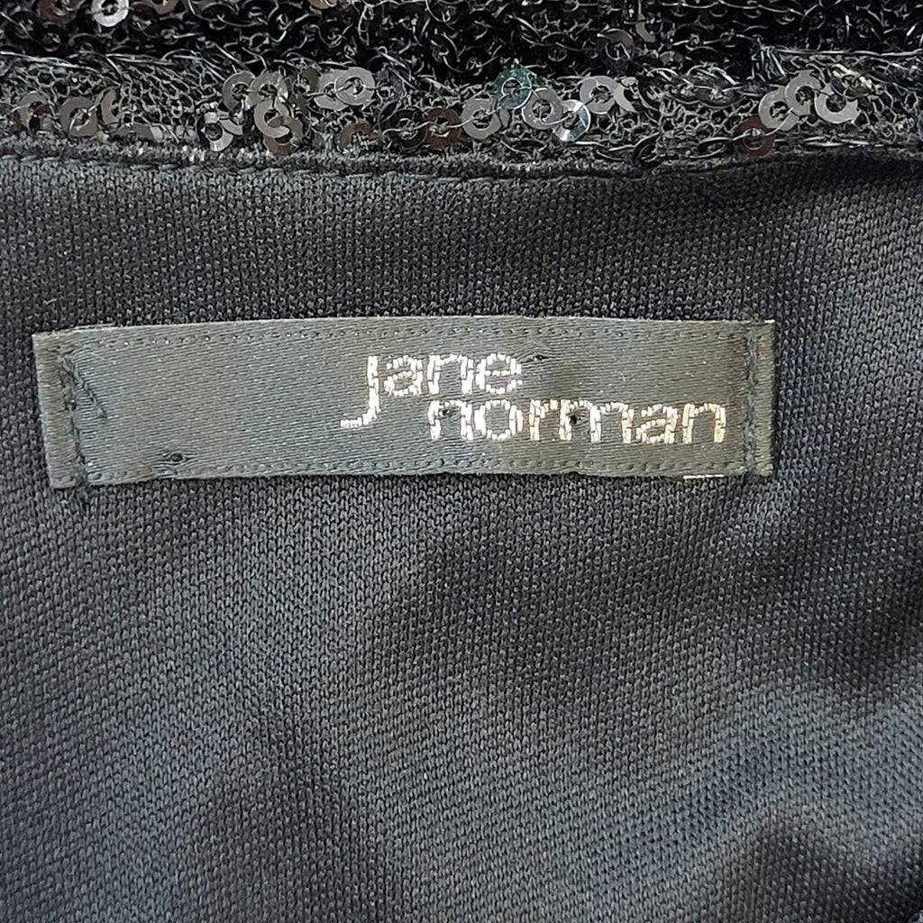 Jane Norman Y2KBlack Sequin Dress UK 10