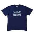 Reebok Classics Y2K Vintage Navy Blue Crew Neck T-Shirt Men's Size M