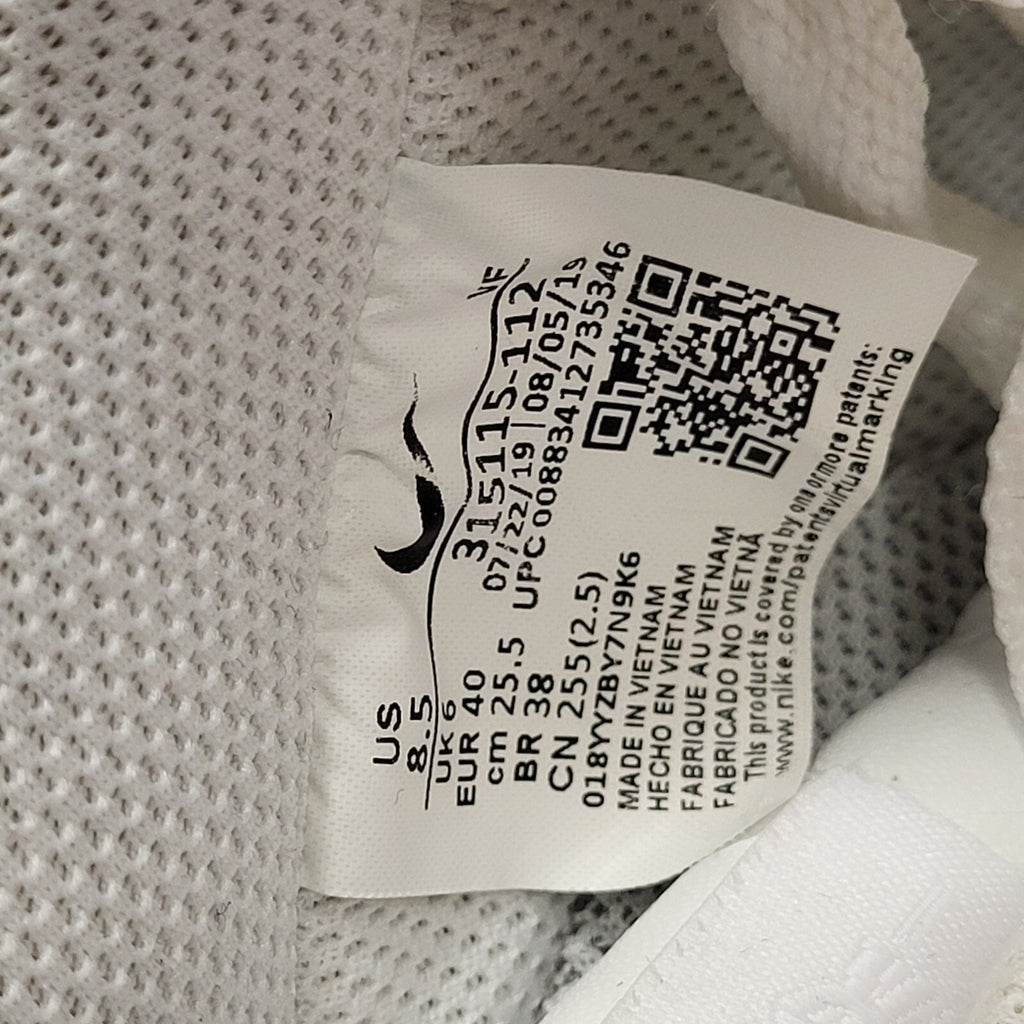 Nike Air Force 1 Low White Leather Women's Trainers Uk 6