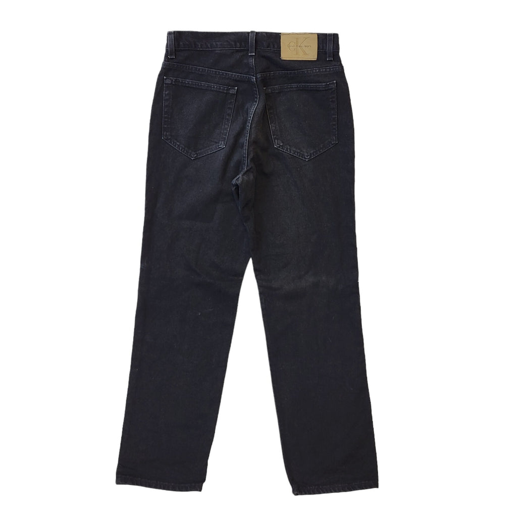 Calvin Klein 90s Vintage Black Tapered Denim Jeans Men's Size M W32 L31