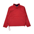 Adidas 90s Vintage Active Wear Red Fleece Top Women's Size 12 Eu 40