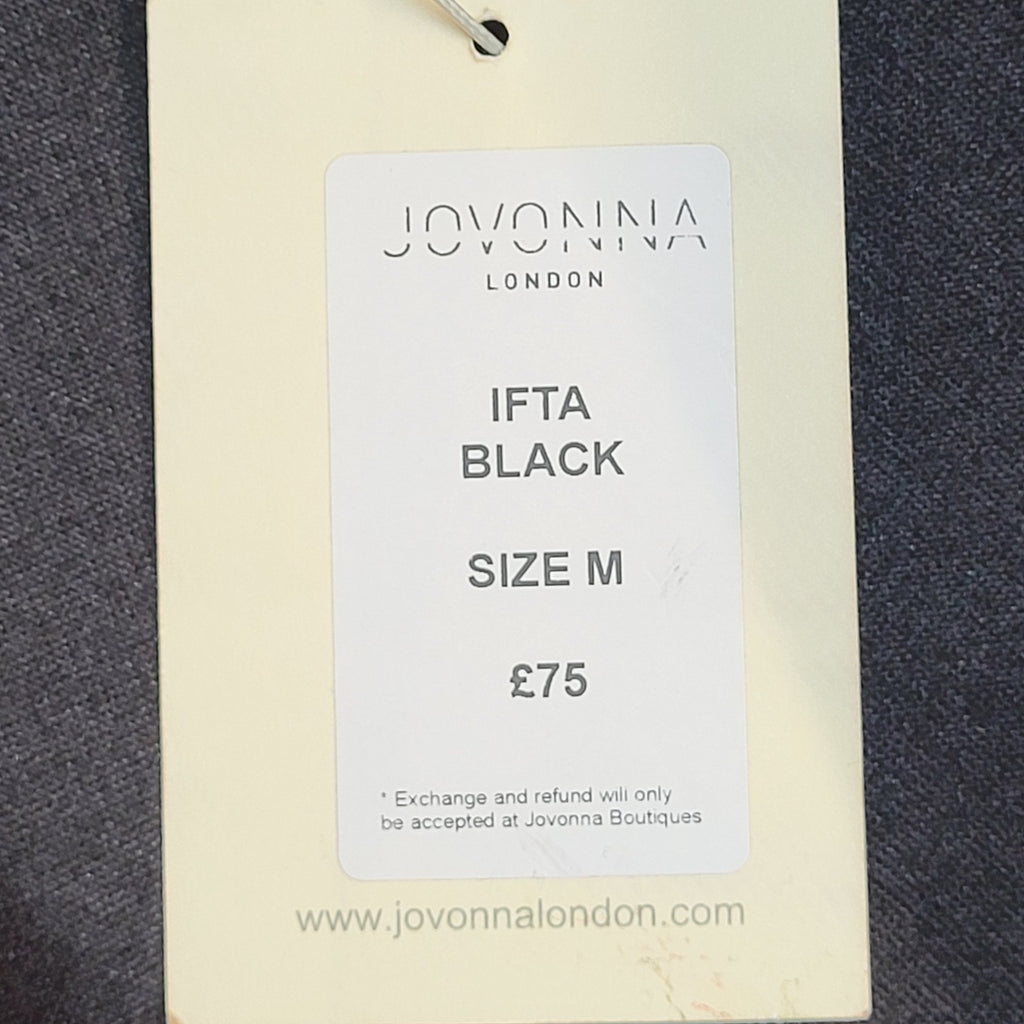 Jovonna Dress Trousers Black Wide Leg Uk Women's XL 14 W28-32 L29 Bnwt