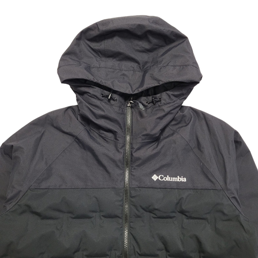 Columbia Black Zipped Hooded Jacket Uk Women's Size Small
