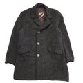 Jackson 90s Dark Grey Wool Coat Men's Size Medium