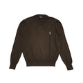 Aquascutum Brown Y2k Wool Blend Jumper Uk Men's Size Small