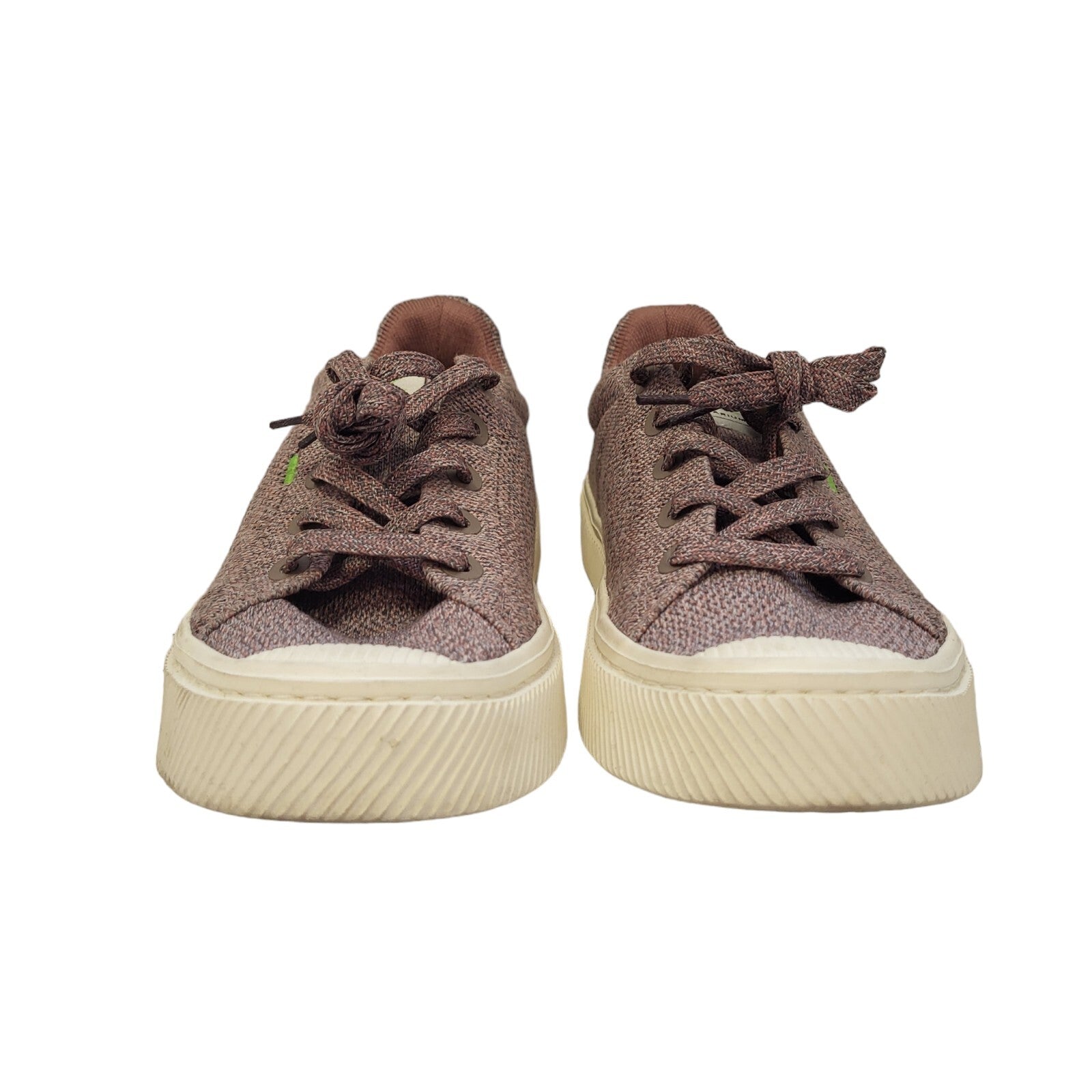 Cariuma Purple & White Lace-up Sports Casual Trainers Uk Women's Size 6.5