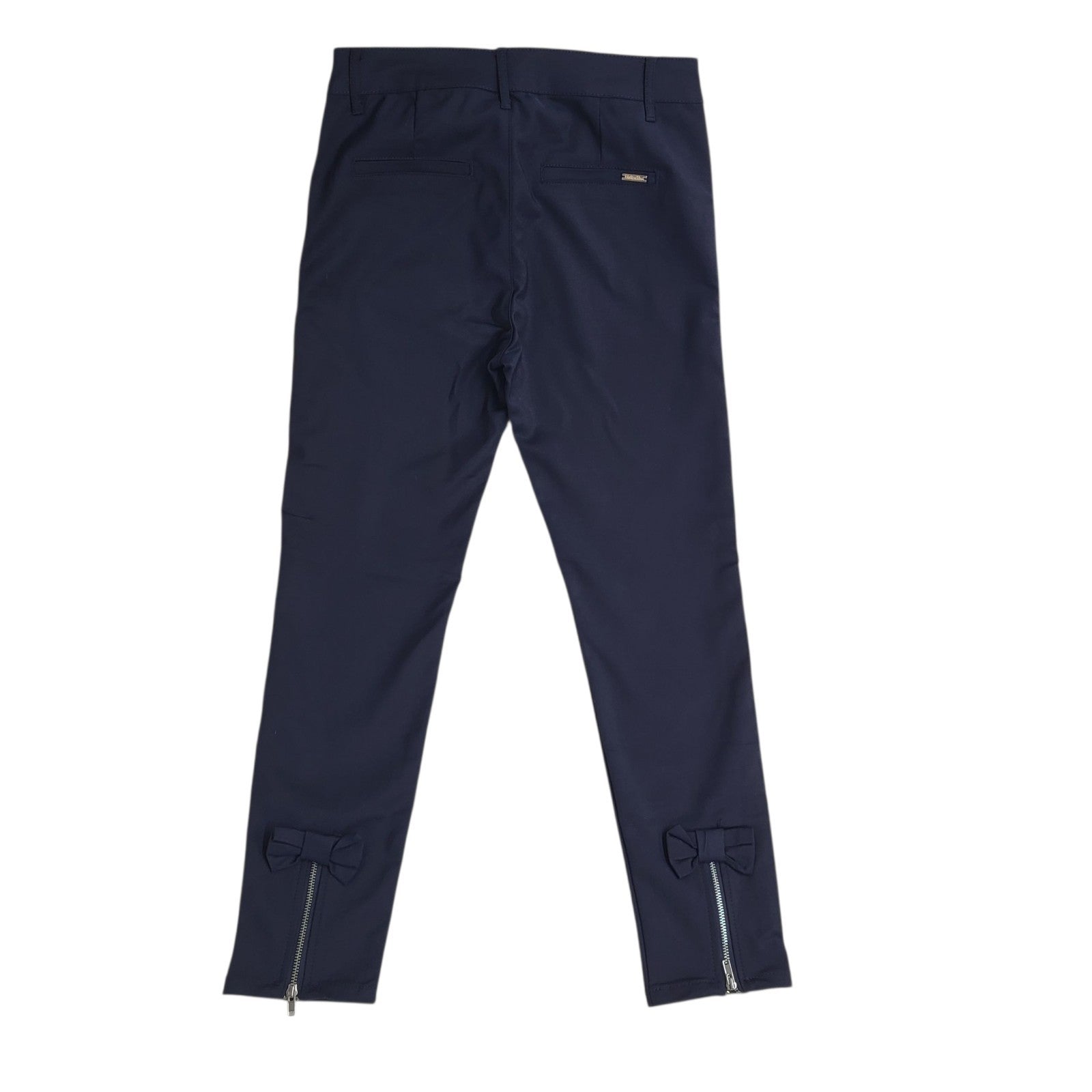 M Sara Y2K Skinny Vintage Navy Stretch Trousers Women's Size M 10 W28 L26