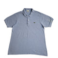 Lacoste 90s Blue Short Sleeve Slim Fit Polo Shirt Men's Size L