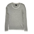Tommy Hilfiger 90s Vintage Grey Long Sleeve Round Neck Jumper Women's Size S