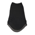 Ribhoff Vintage 80's Black High Low Midi Skirt Women's UK Size 10 W28