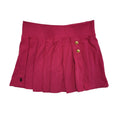 Polo Ralph Lauren Pink Pleated Mini Skirt Uk Women's Size XL W32