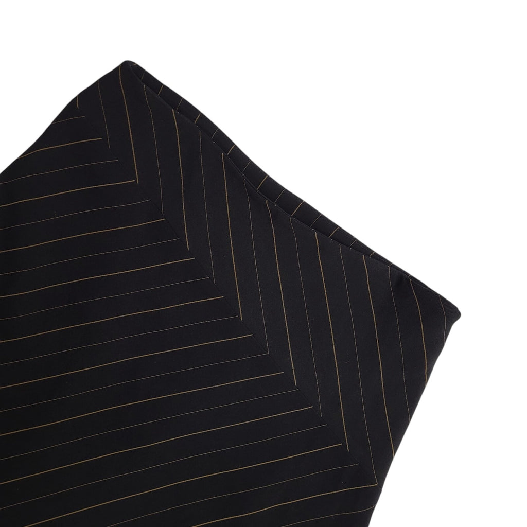 Jessica 90's Vintage Black Striped Straight Long Skirt Uk Women's Size 14 Bnwt