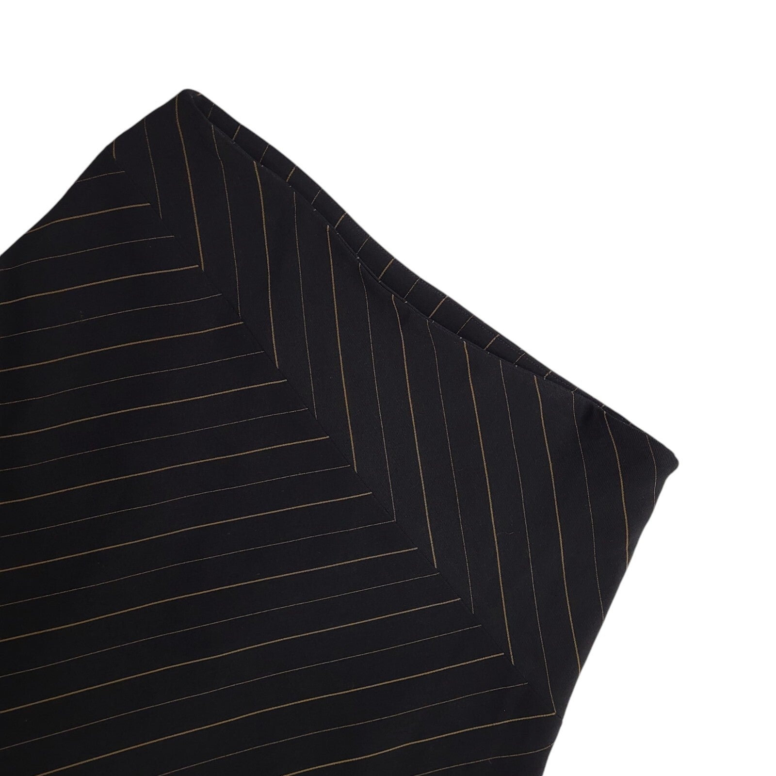 Jessica 90's Vintage Black Striped Straight Long Skirt Uk Women's Size 14 Bnwt