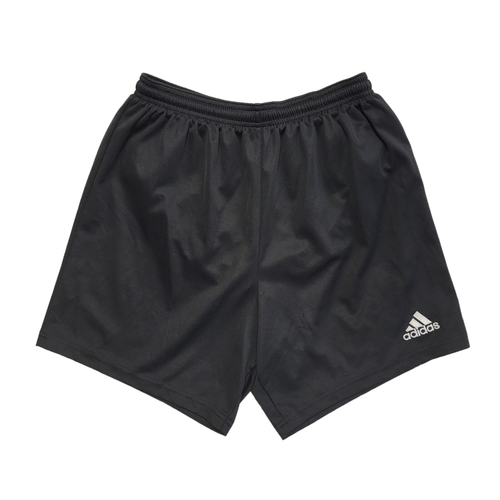 Adidas Vintage 90's Black Sport Shorts No Pockets Uk Men's Size M W32