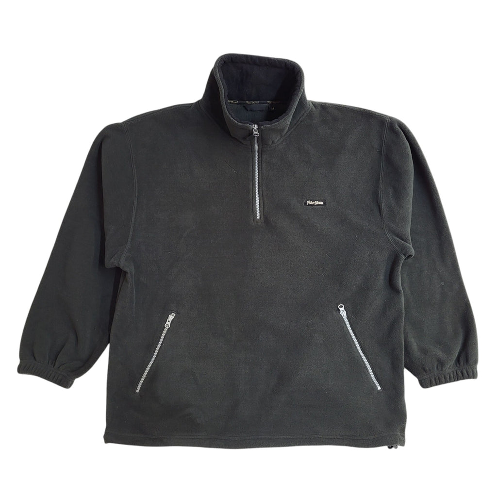 Peter Storm Green Y2k High Neck Fleece Hiking Jacket Uk Men's Size Medium