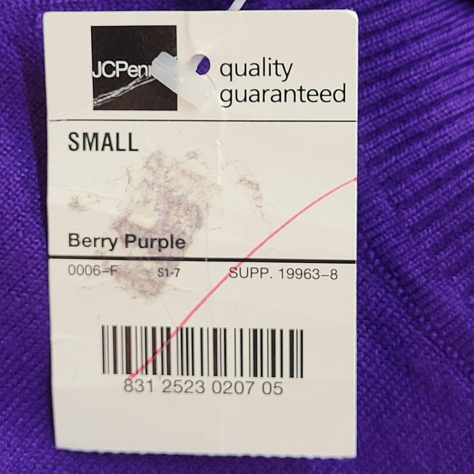 Worthington Jumper Vintage Y2k Purple Roll Neck UK Women's Size S