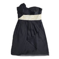 Monsoon Vintage Y2K  Black Off Shoulder Dress Uk Women's Size 12
