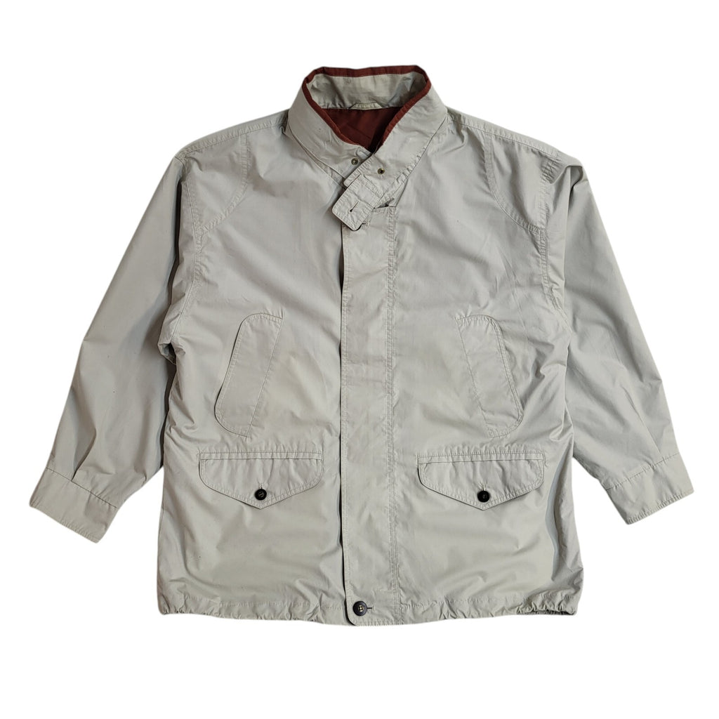 Dannimac Beige 90s Zip & Button Vintage Jacket Uk Men's Size L