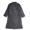 C&A Vintage 80s Grey Button-Up Overcoat Uk Men's Size Large
