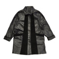 Centigrade Vintage 90s Black Zip Up Leather Coat Uk Women's Size XL