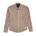 Scotch & Soda Vintage Y2K Pink Blue Check Long Sleeve Shirt Uk Men's Size S
