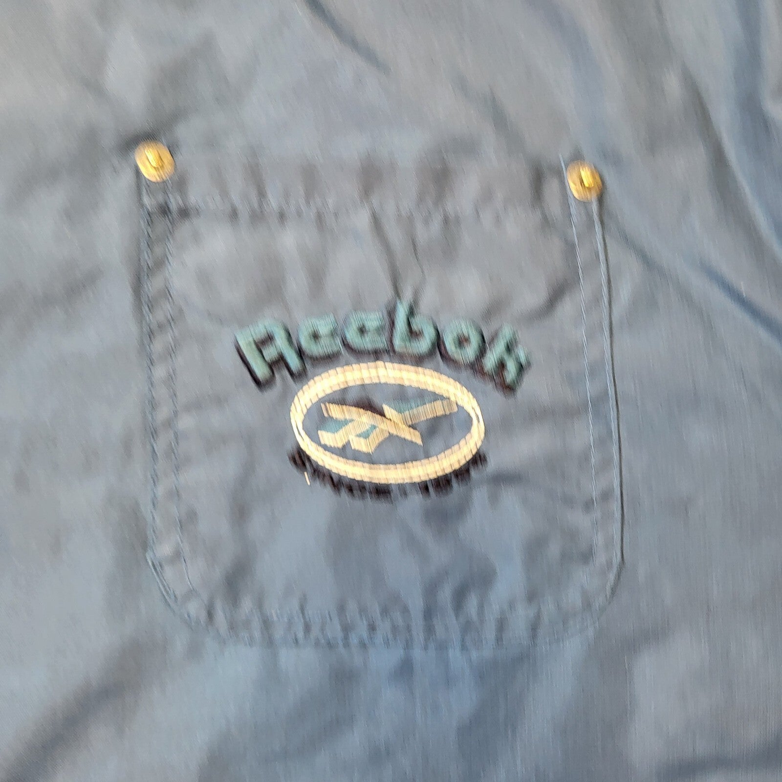 Reebok 90s Vintage Navy Blue Over-sized Sports Jacket Men's Size Large