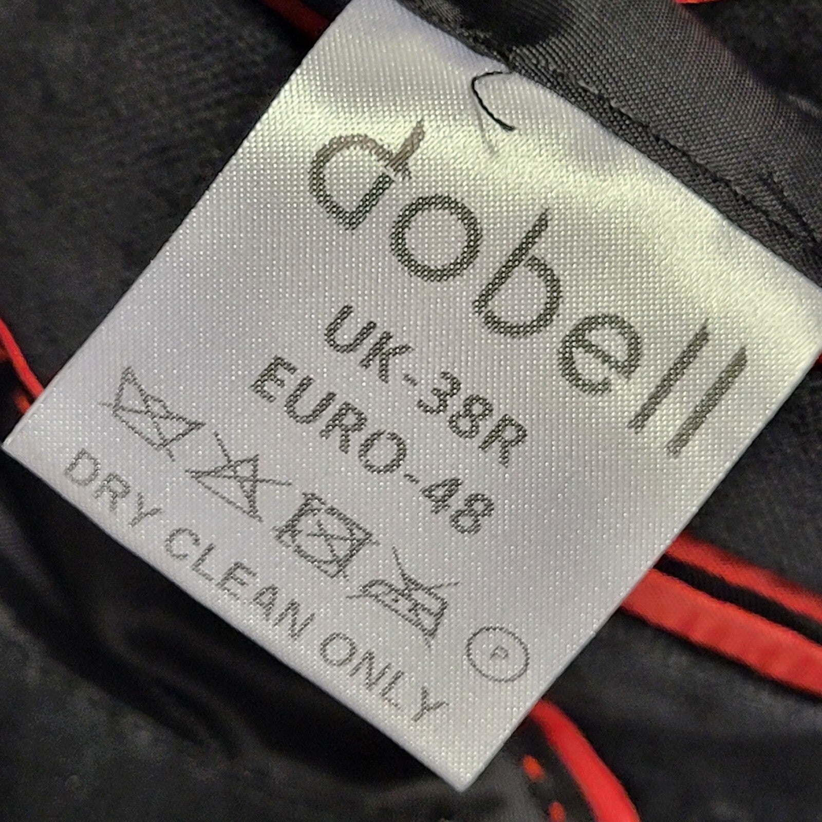 Dobell Black Y2k Blazer Suit Jacket Uk Men's Size Small 38"